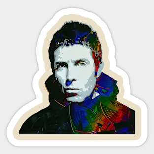 Liam Gallagher Vintage Sticker